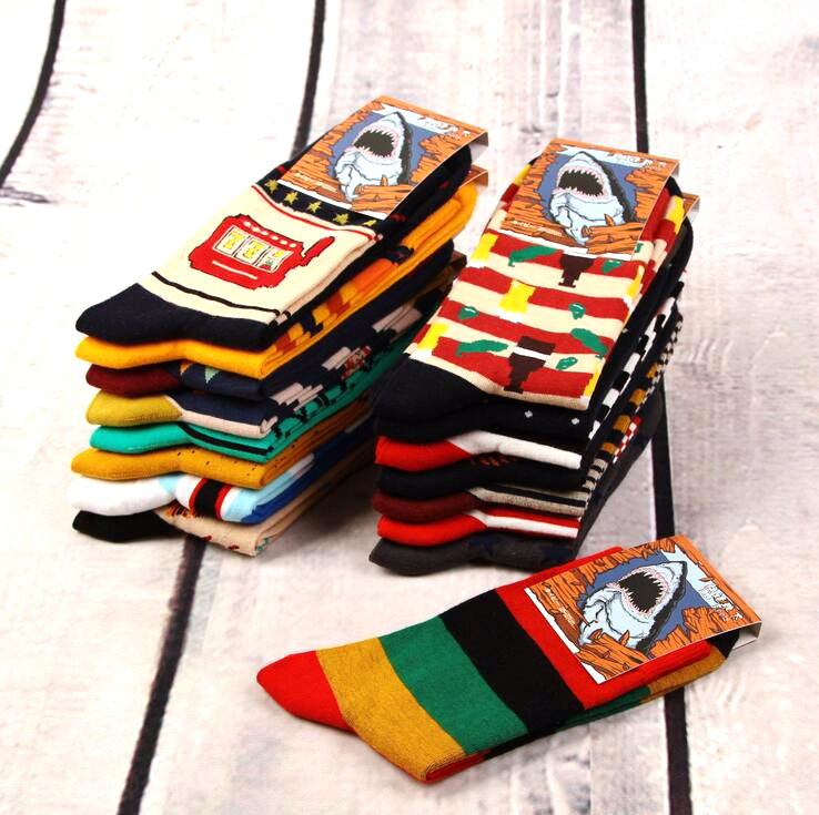 Long Cotton Men's Socks