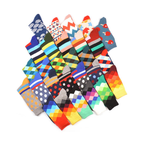 Colorful Men Long Socks