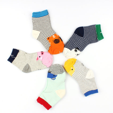 Cartoon Animal Toddler Socks