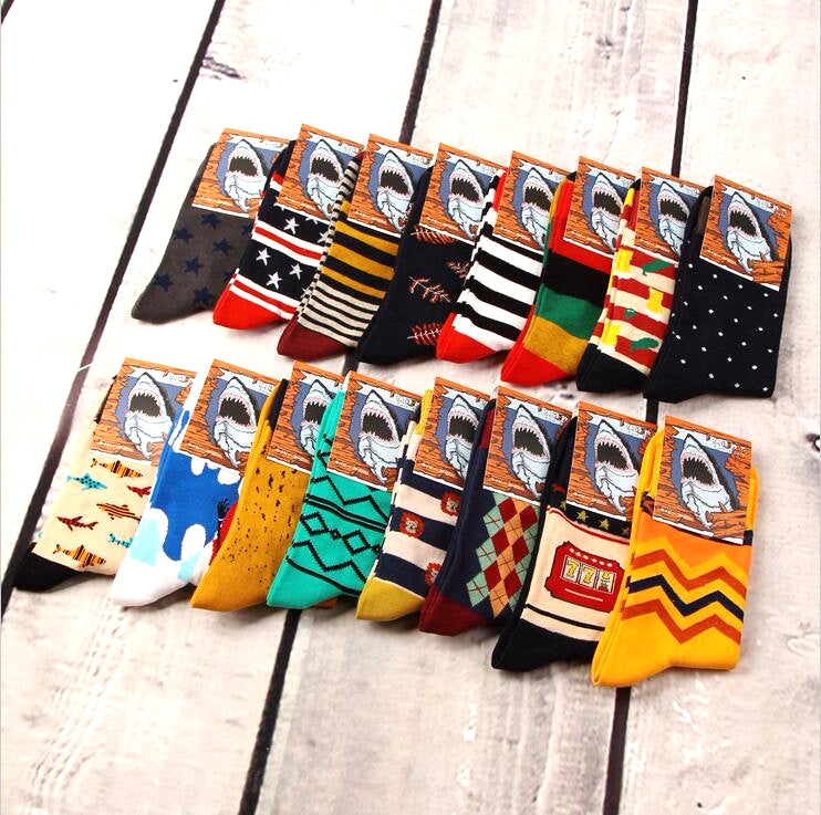 Long Cotton Men's Socks