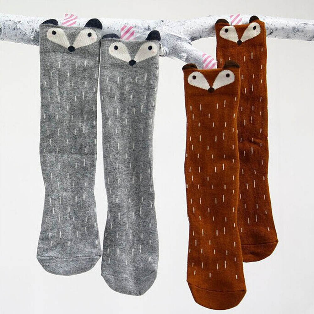 Fox Pattern Socks