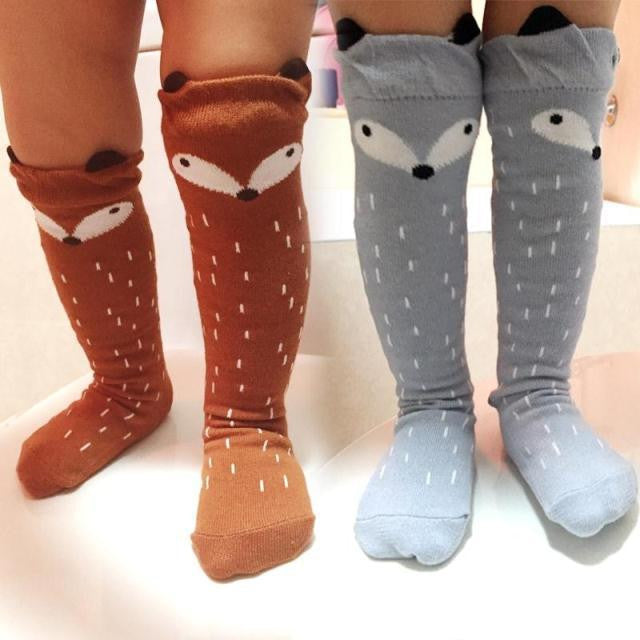 Fox Pattern Socks