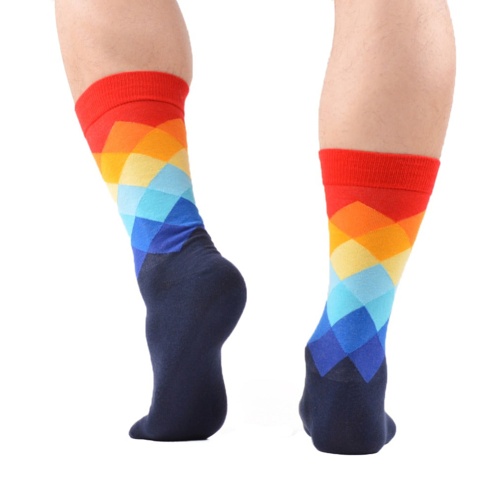 Colorful Men Long Socks