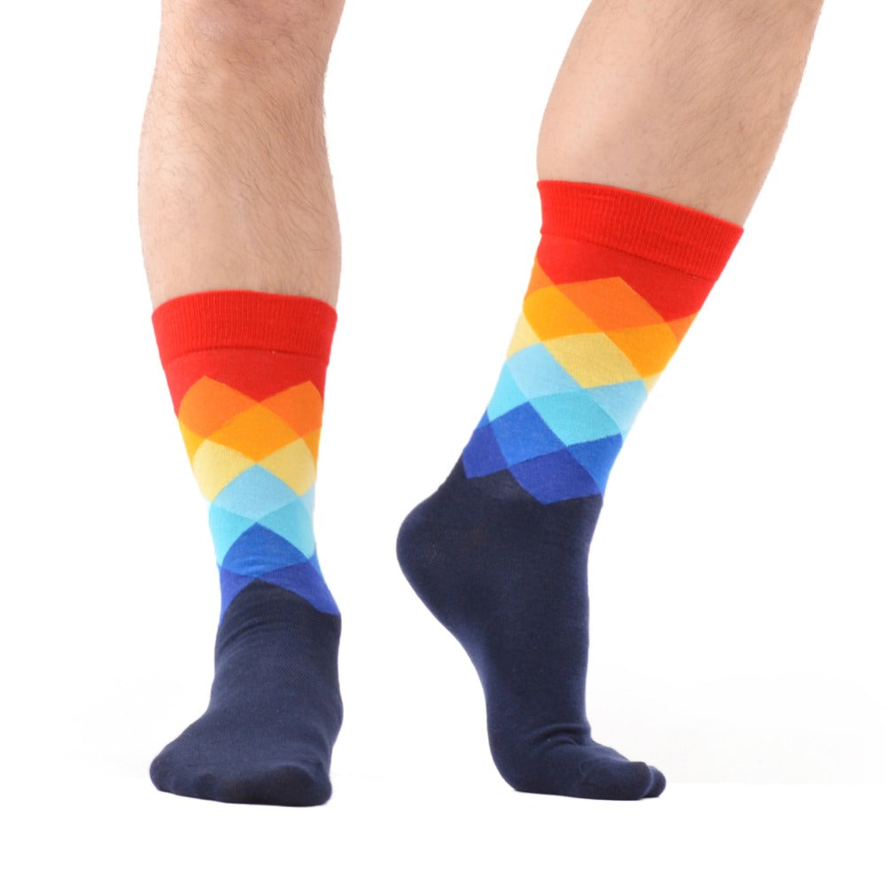Colorful Men Long Socks