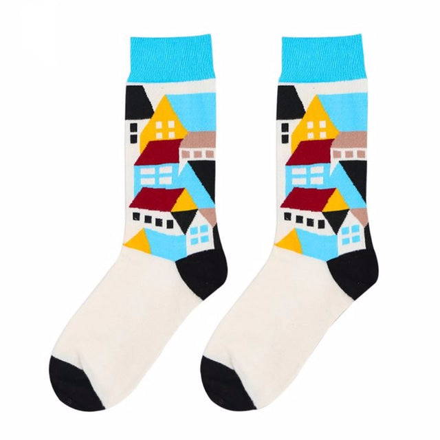 Summer Art Socks