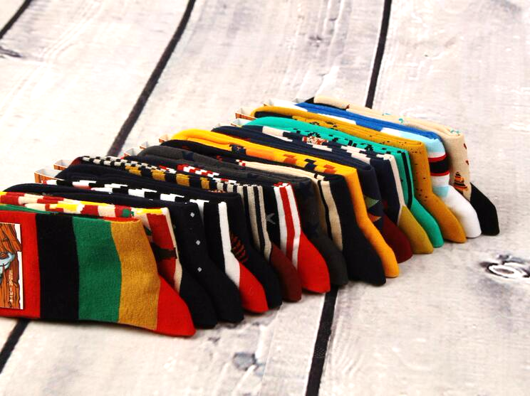 Long Cotton Men's Socks