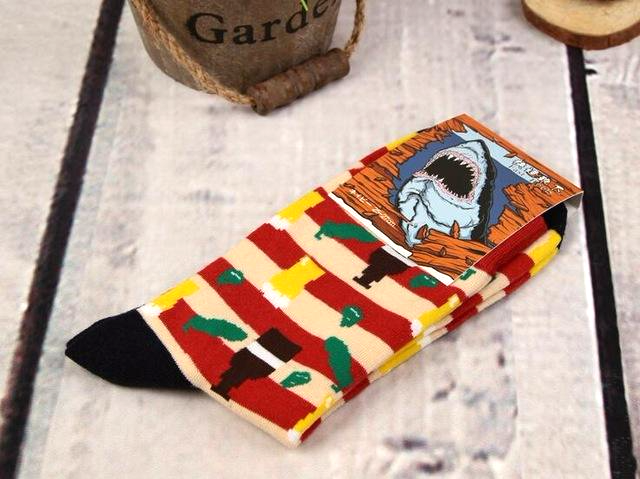 Long Cotton Men's Socks