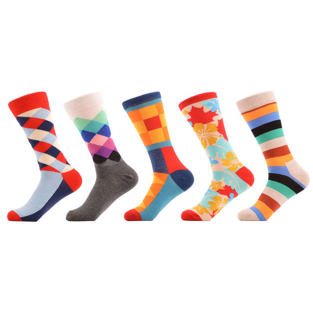 Colorful Men Long Socks
