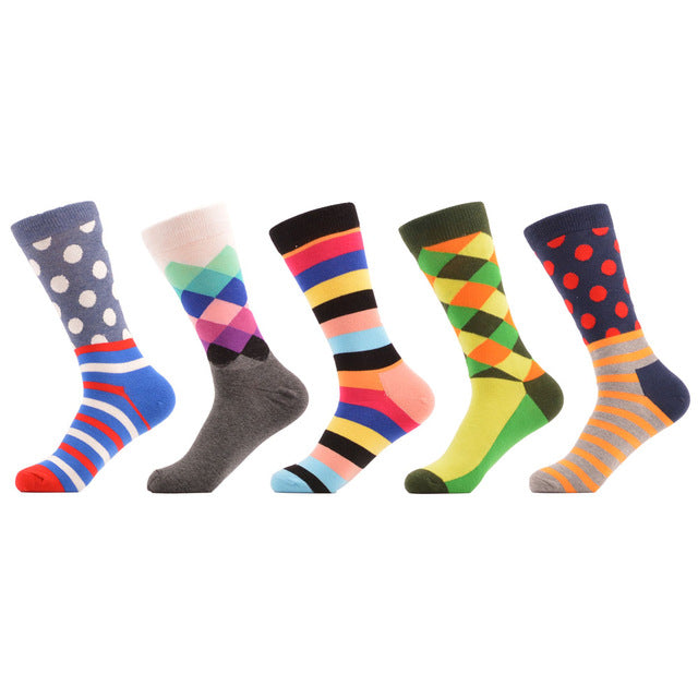 Colorful Men Long Socks