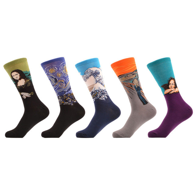 Colorful Men Long Socks