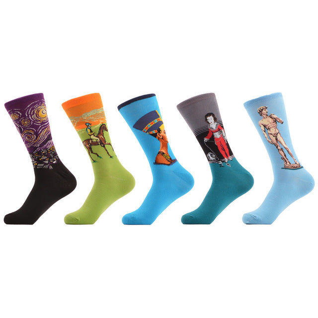 Colorful Men Long Socks
