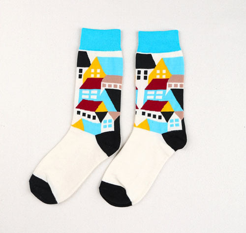 Happy Men's Cotton Socks