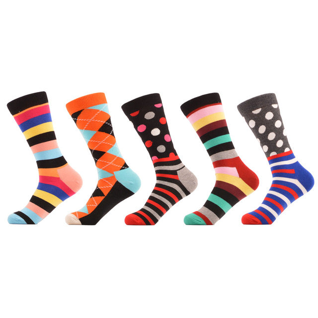 Colorful Men Long Socks
