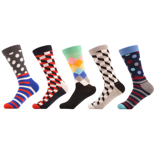 Colorful Men Long Socks