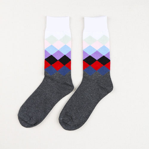 Happy Men's Cotton Socks