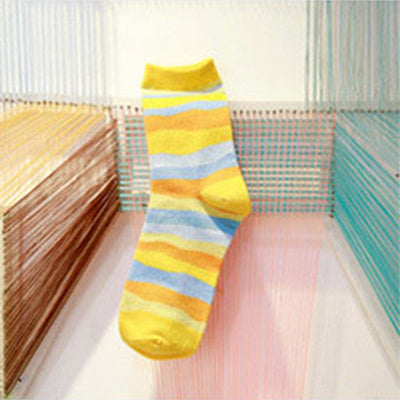 Classic Striped Cotton Socks